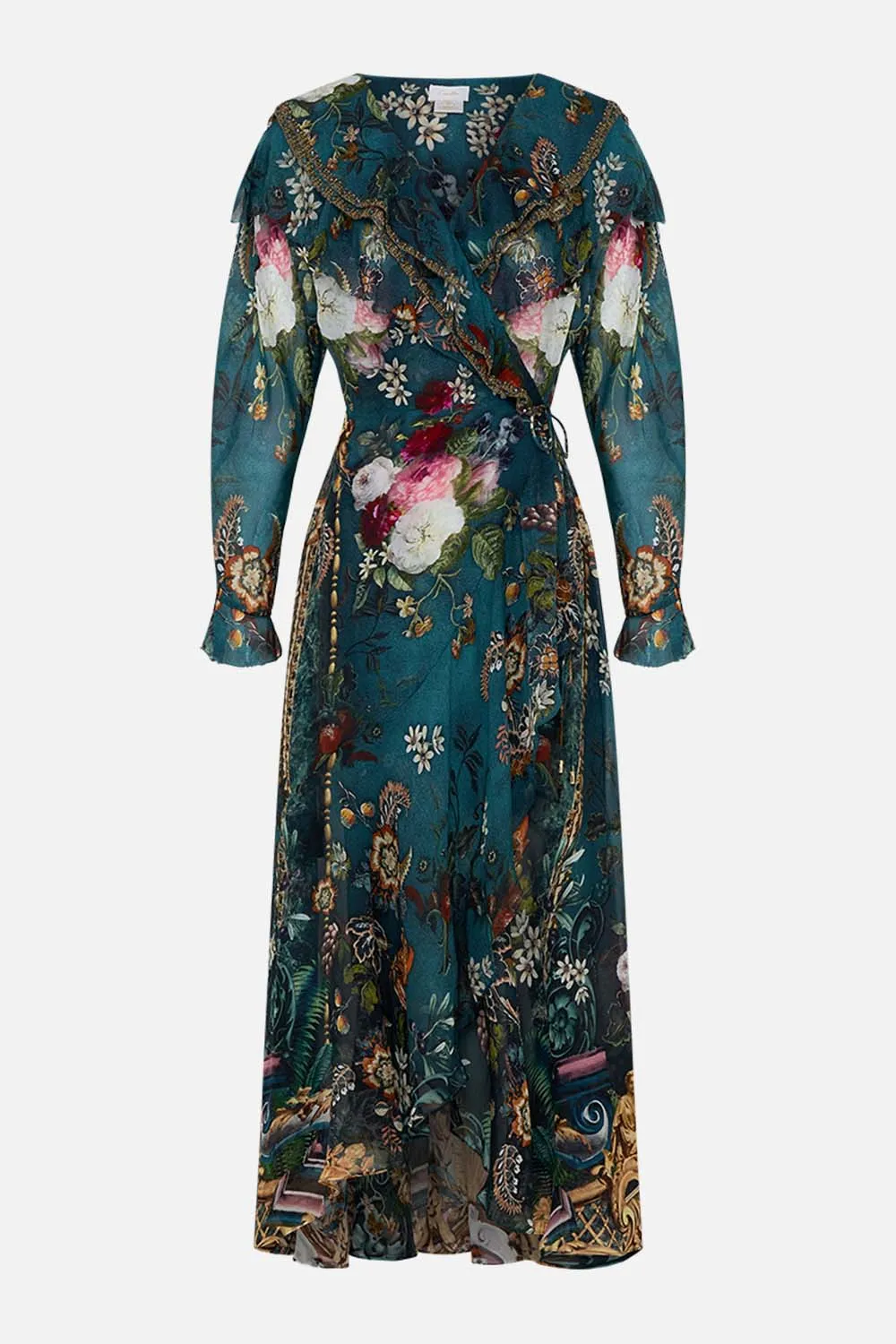 RUFFLE WRAP DRESS VERDIS WORLD sold by Camilla product image thumbnail 3