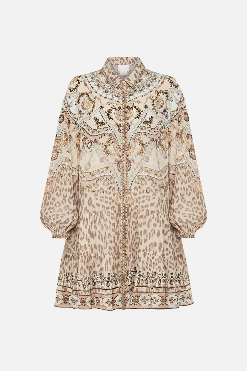 TIERED SHIRT DRESS GROTTO GODDESS sold by Camilla product image thumbnail 3