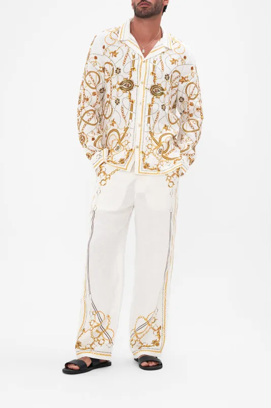 LONG SLEEVE CAMP COLLARED SHIRT COAST TO COAST sold by Camilla