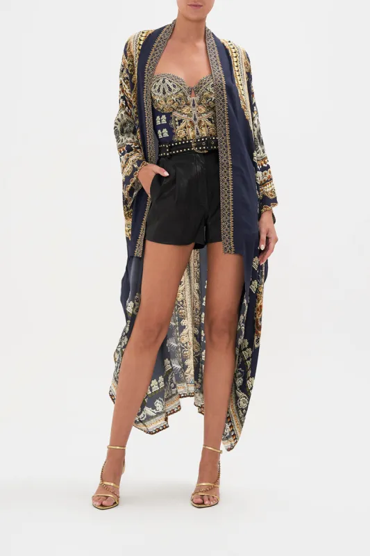 LAYER WITH KIMONO COLLAR ITS ALL OVER TORERO sold by Camilla