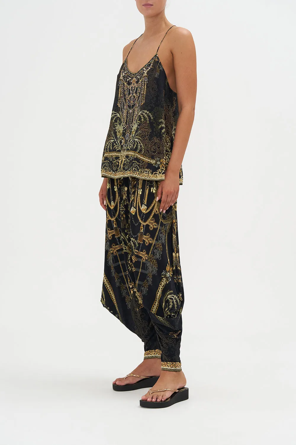 T BACK SHOESTRING TOP THE NIGHT IS NOIR sold by Camilla product image thumbnail 4