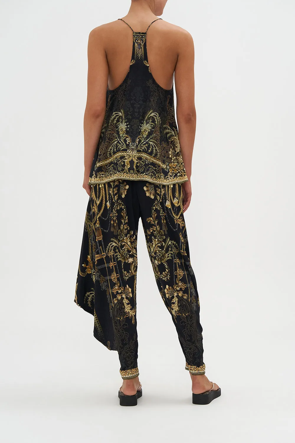 T BACK SHOESTRING TOP THE NIGHT IS NOIR sold by Camilla product image thumbnail 2