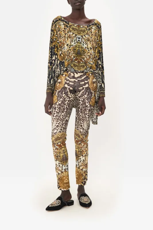 BUTTON LEGGINGS ARMADA sold by Camilla