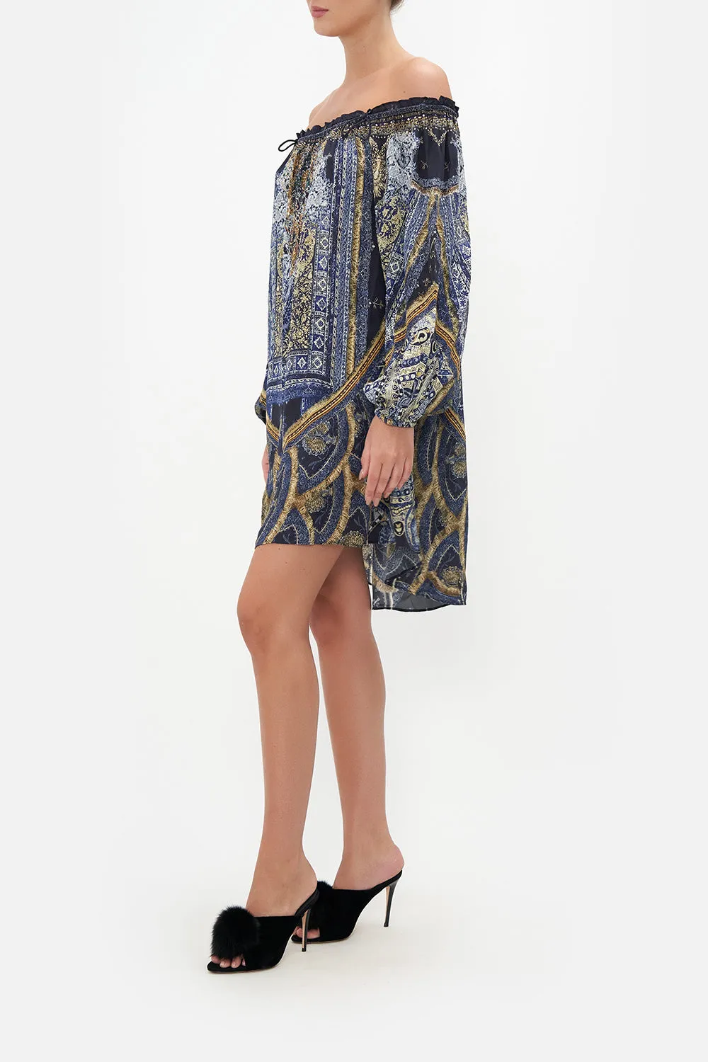 OFF SHOULDER MINI DRESS FOREVER FAMILY sold by Camilla product image thumbnail 4