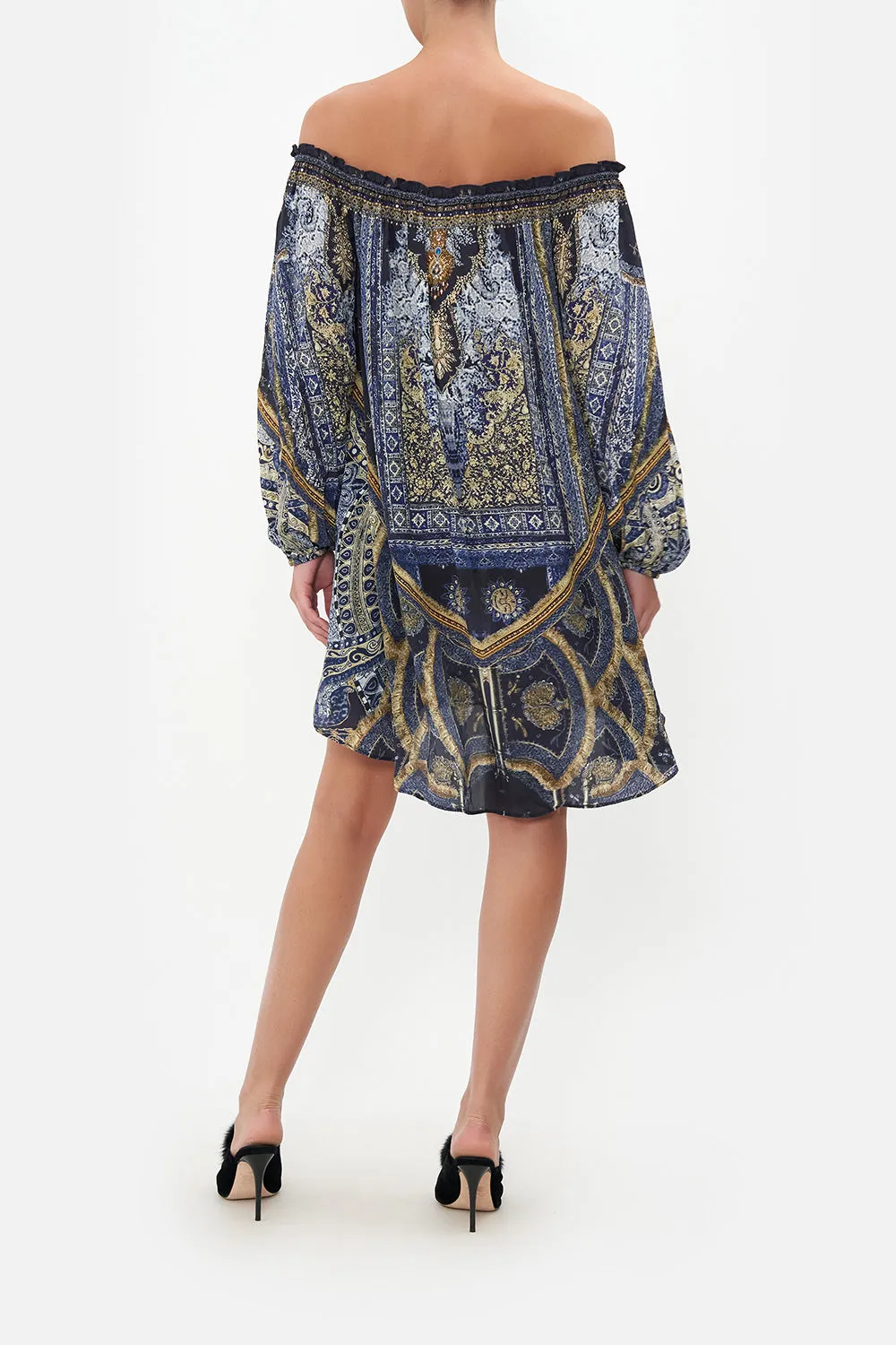 OFF SHOULDER MINI DRESS FOREVER FAMILY sold by Camilla product image thumbnail 2