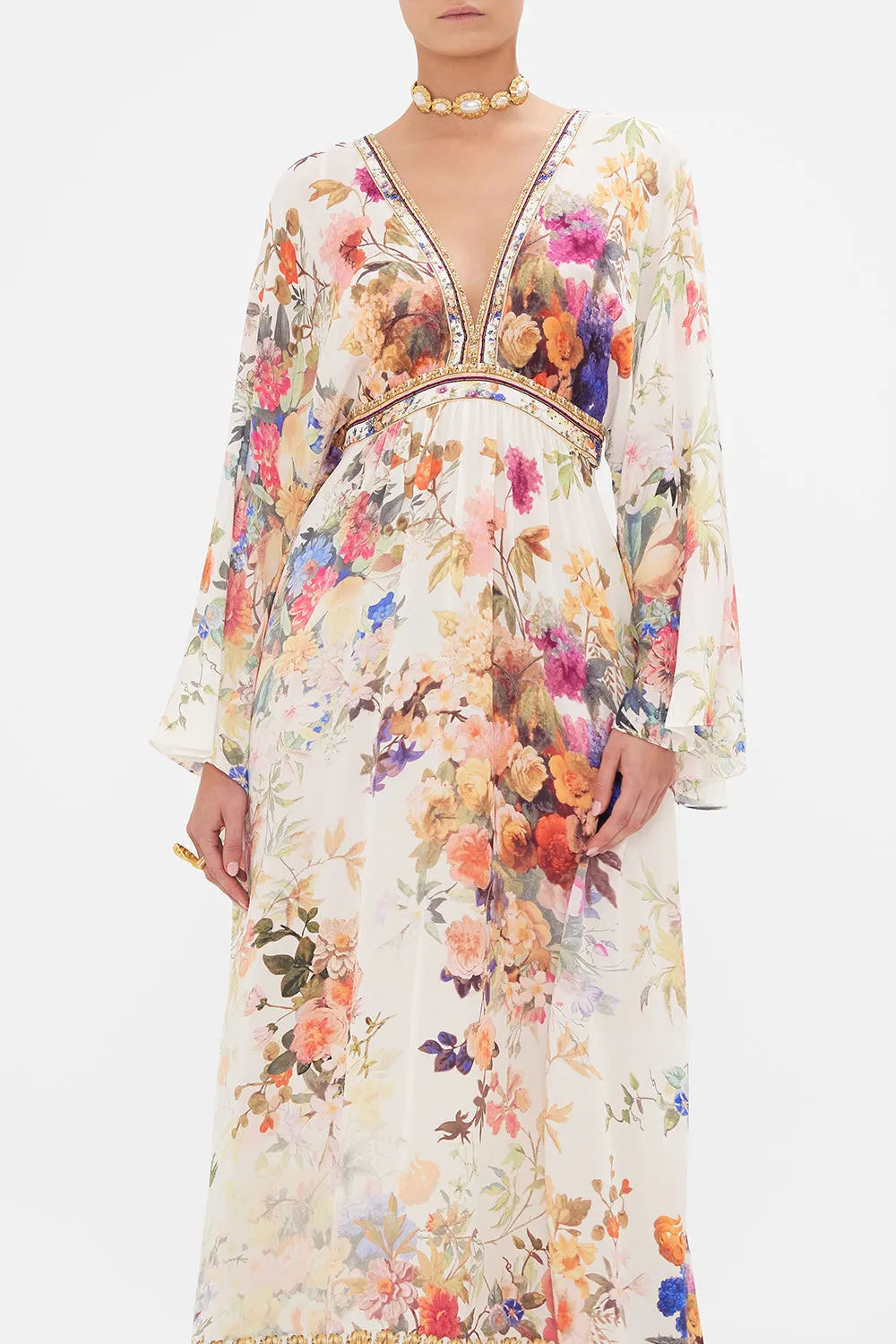 GATHERED KIMONO DRESS FRIENDS WITH FRESCOS sold by Camilla product image thumbnail 5