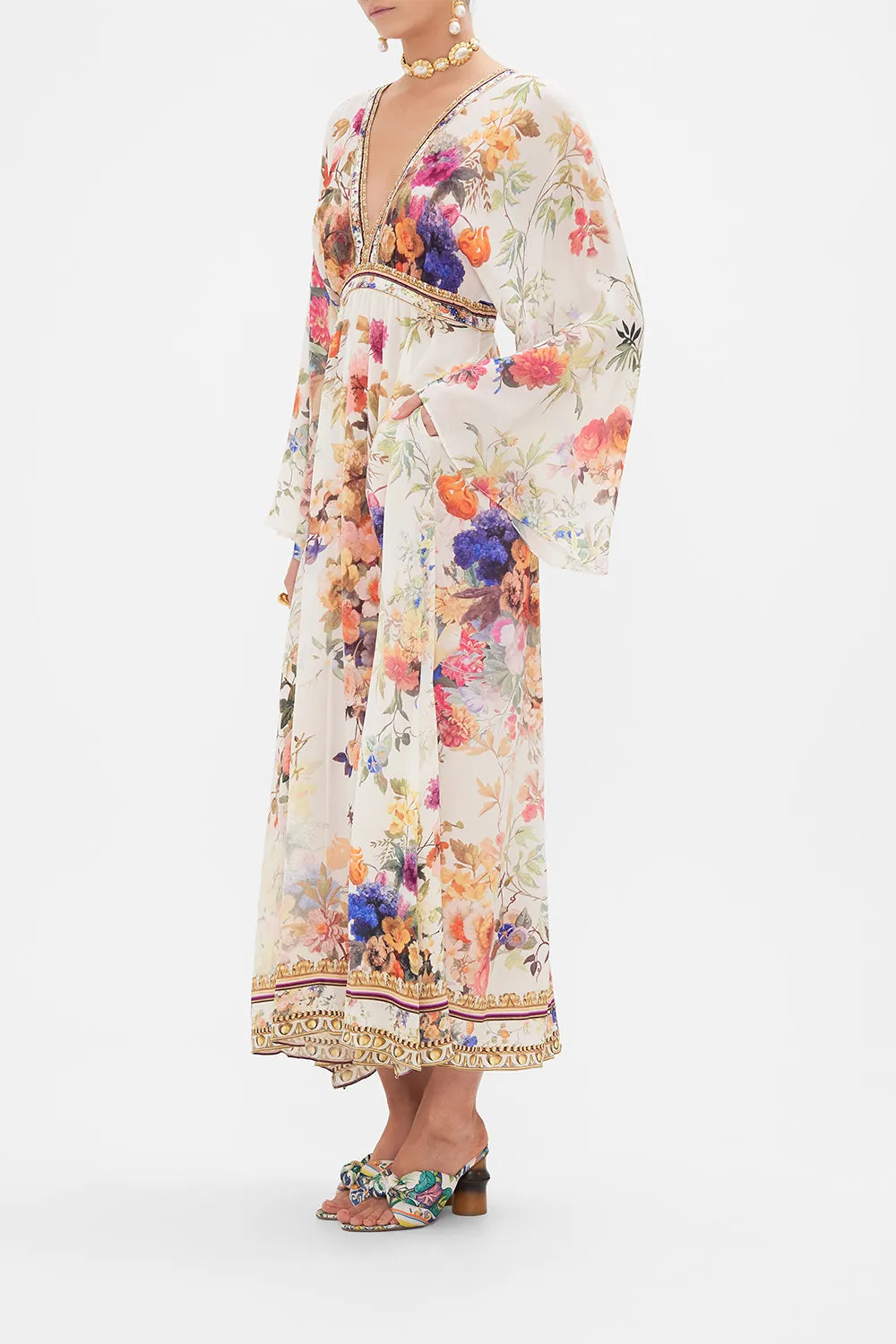 GATHERED KIMONO DRESS FRIENDS WITH FRESCOS sold by Camilla product image thumbnail 4