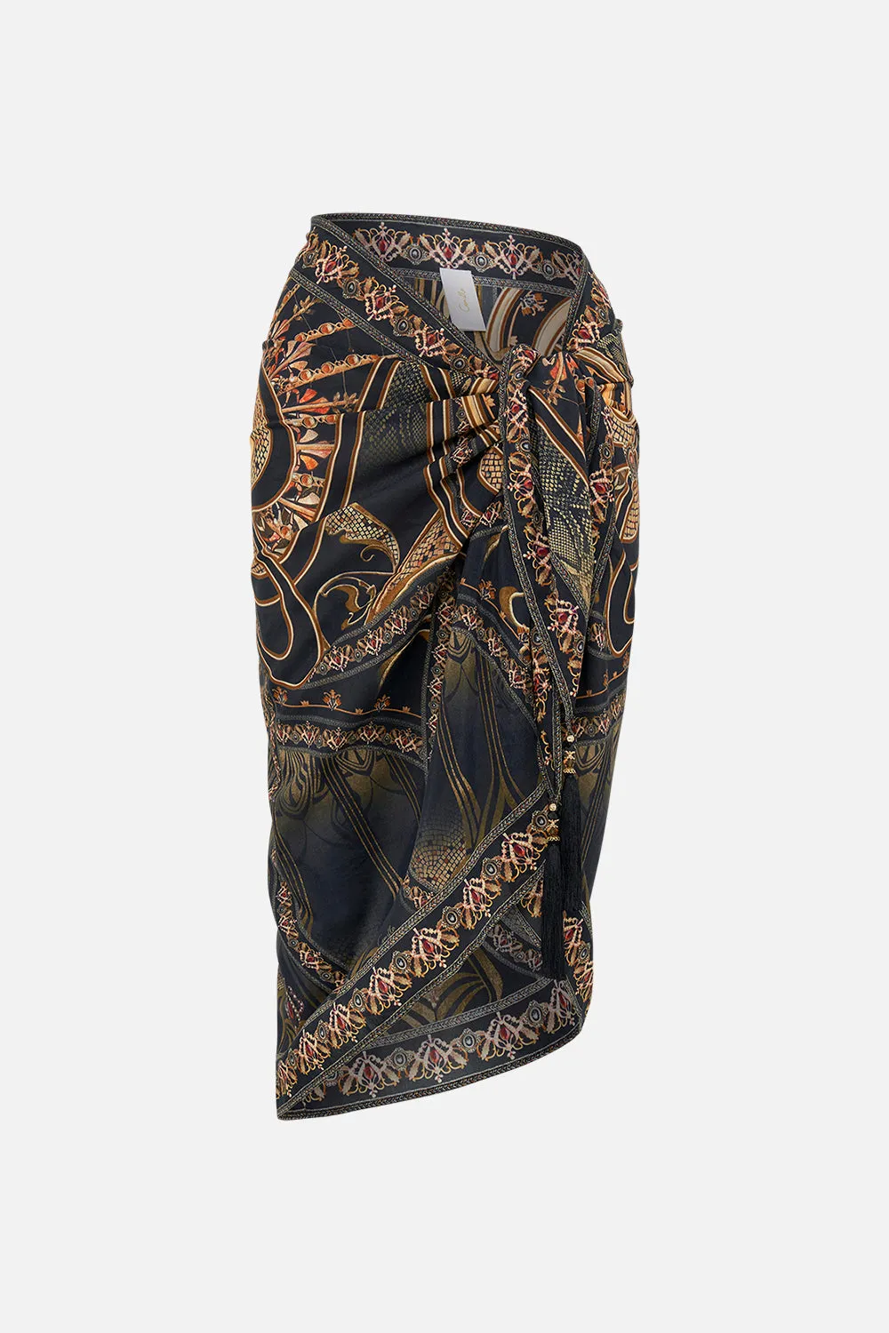 SHORT TASSEL SARONG NOUVEAU NOIR sold by Camilla product image thumbnail 3