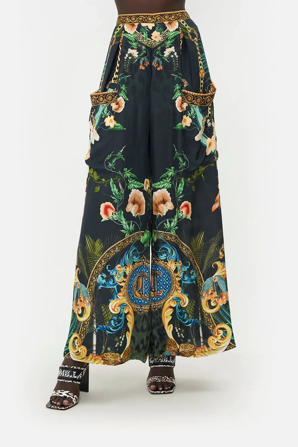 WIDE LEG TROUSER WITH FRONT POCKETS FEARLESS FELIS sold by Camilla product image thumbnail 5