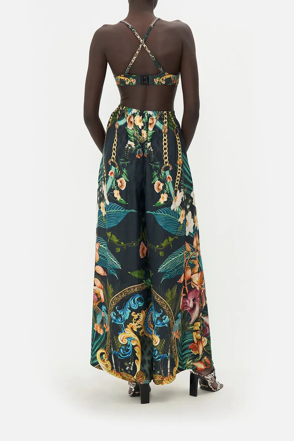 WIDE LEG TROUSER WITH FRONT POCKETS FEARLESS FELIS sold by Camilla product image thumbnail 2