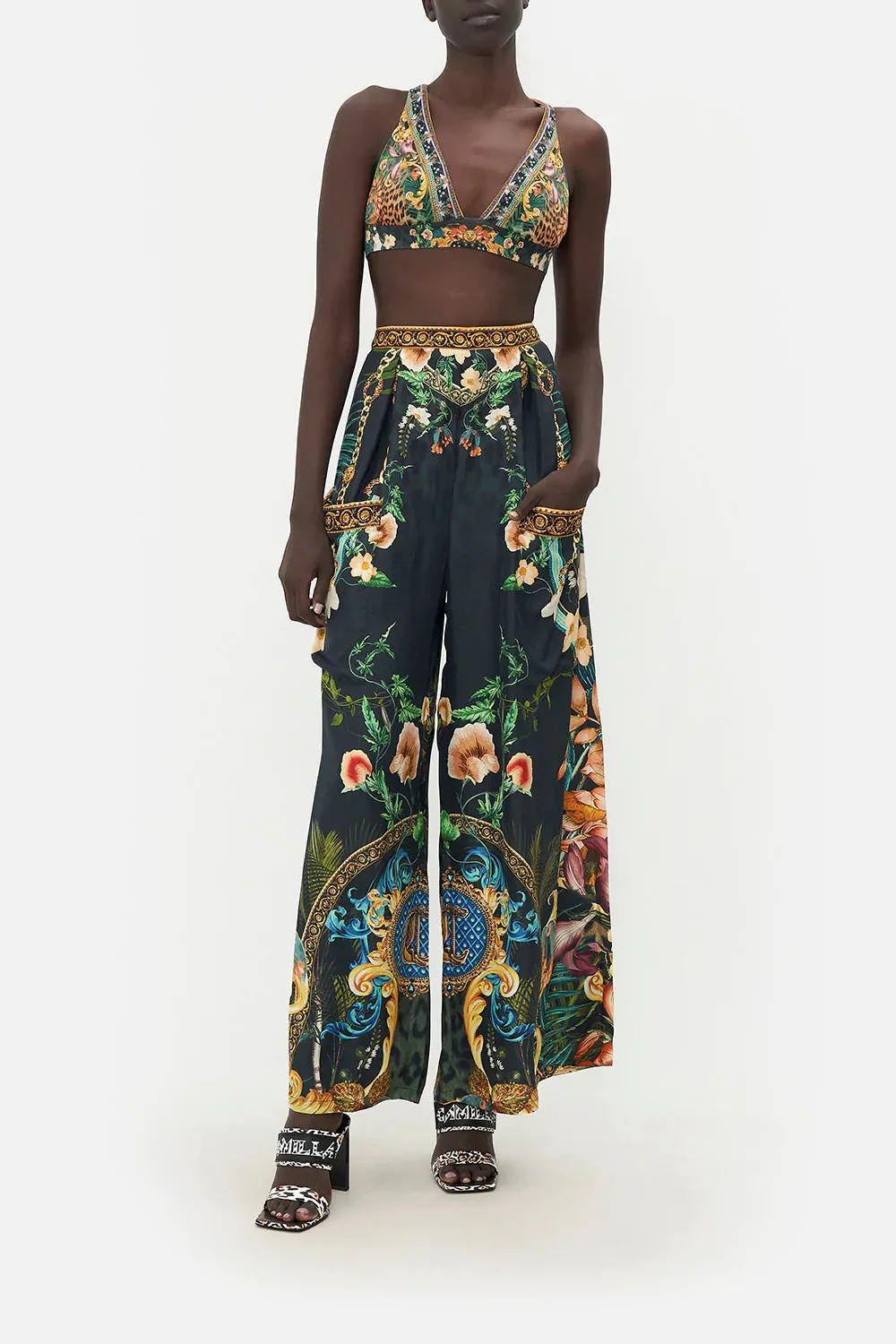 WIDE LEG TROUSER WITH FRONT POCKETS FEARLESS FELIS sold by Camilla