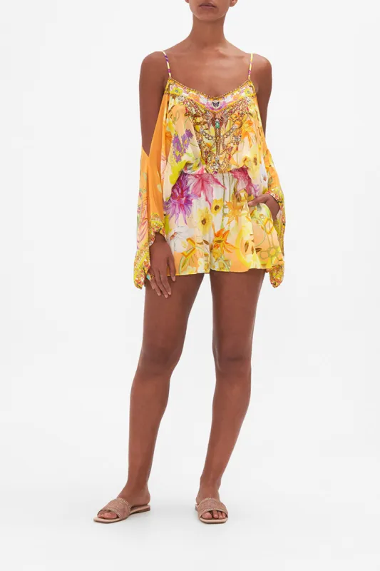 DROP SHOULDER PLAYSUIT HOW DOES YOUR GARDEN GROW sold by Camilla