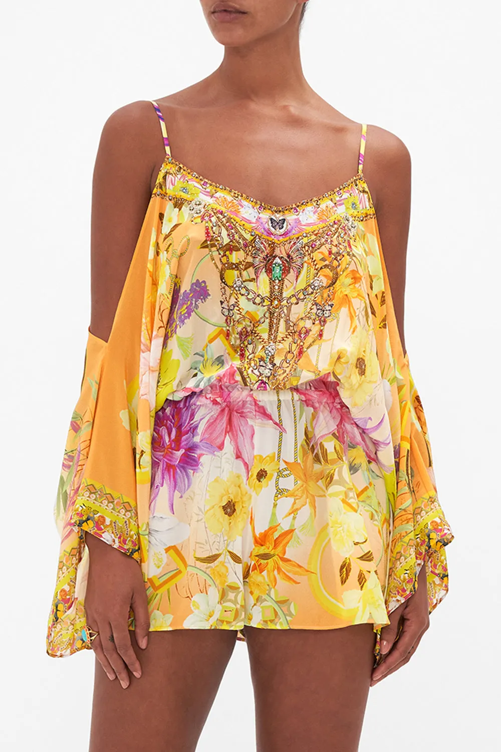 DROP SHOULDER PLAYSUIT HOW DOES YOUR GARDEN GROW sold by Camilla product image thumbnail 5