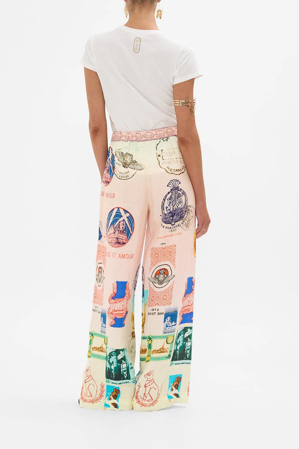 RELAXED PANEL PANT HAUTE PASSPORT sold by Camilla product image thumbnail 2