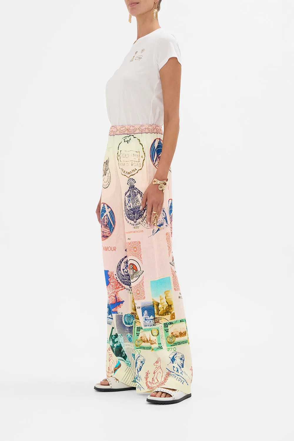 RELAXED PANEL PANT HAUTE PASSPORT sold by Camilla product image thumbnail 4