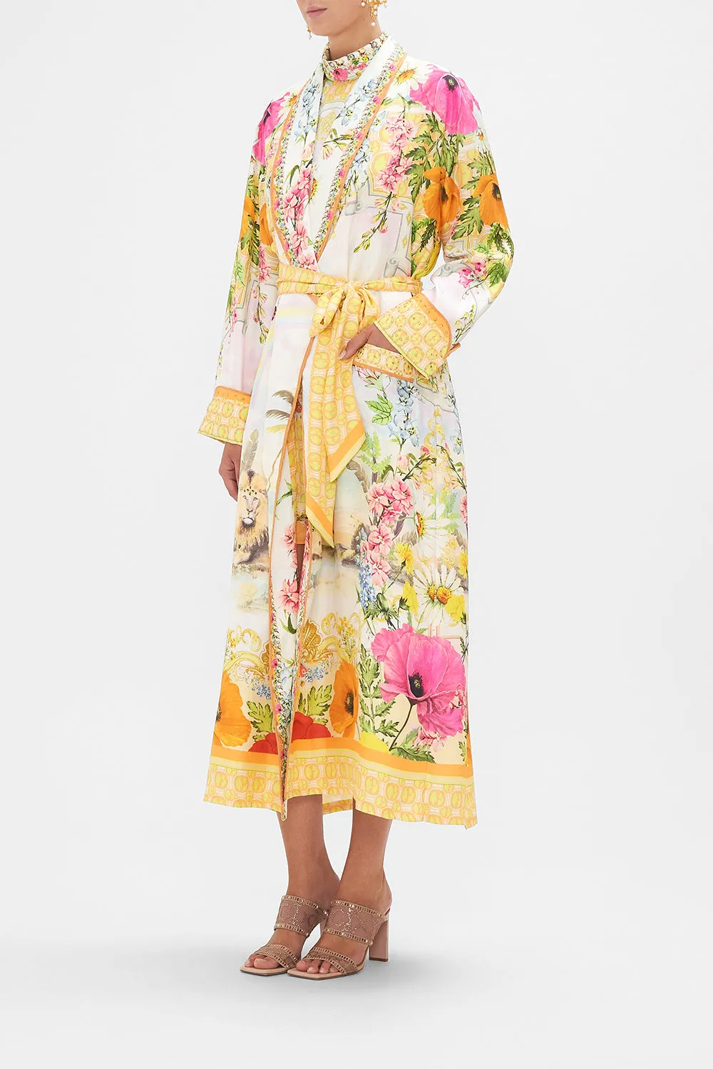 LONG ROBE WITH TIE SUNLIGHT SYMPHONY sold by Camilla product image thumbnail 4