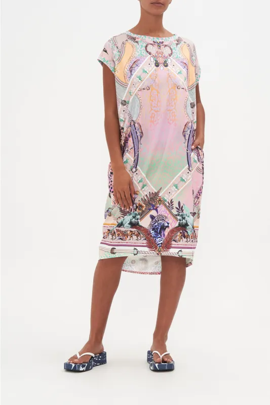 EXTENDED SHOULDER DRESS KITTY KAT KLUB sold by Camilla