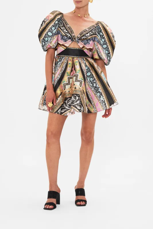 PUFF SLEEVE MINI DRESS FLORENCE FIELD DAY sold by Camilla