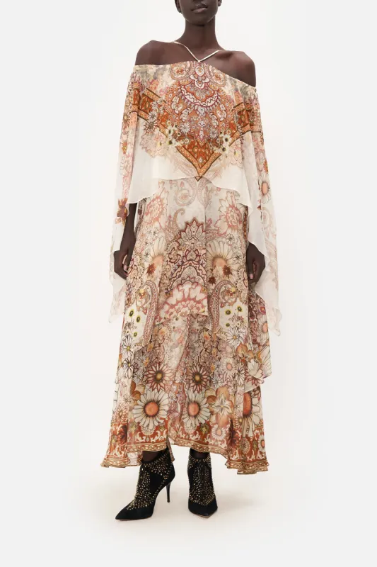 LAYERED OFF SHOULDER DRESS HEART OF A HIPPIE sold by Camilla