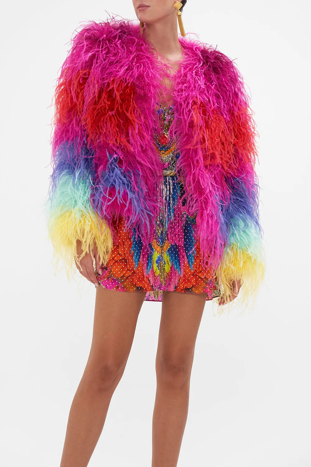 FEATHER JACKET DANCING WITH DESTINY sold by Camilla product image thumbnail 5