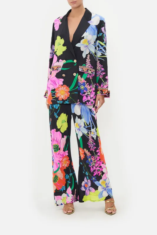 DOUBLE BREASTED SOFT JACKET AWAY WITH THE FAIRIES made by Camilla