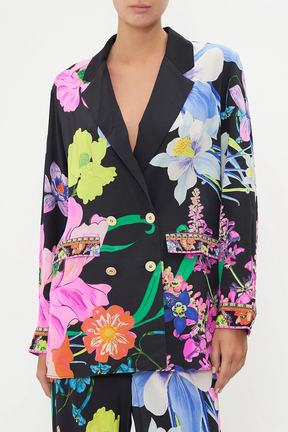 DOUBLE BREASTED SOFT JACKET AWAY WITH THE FAIRIES sold by Camilla product image thumbnail 5