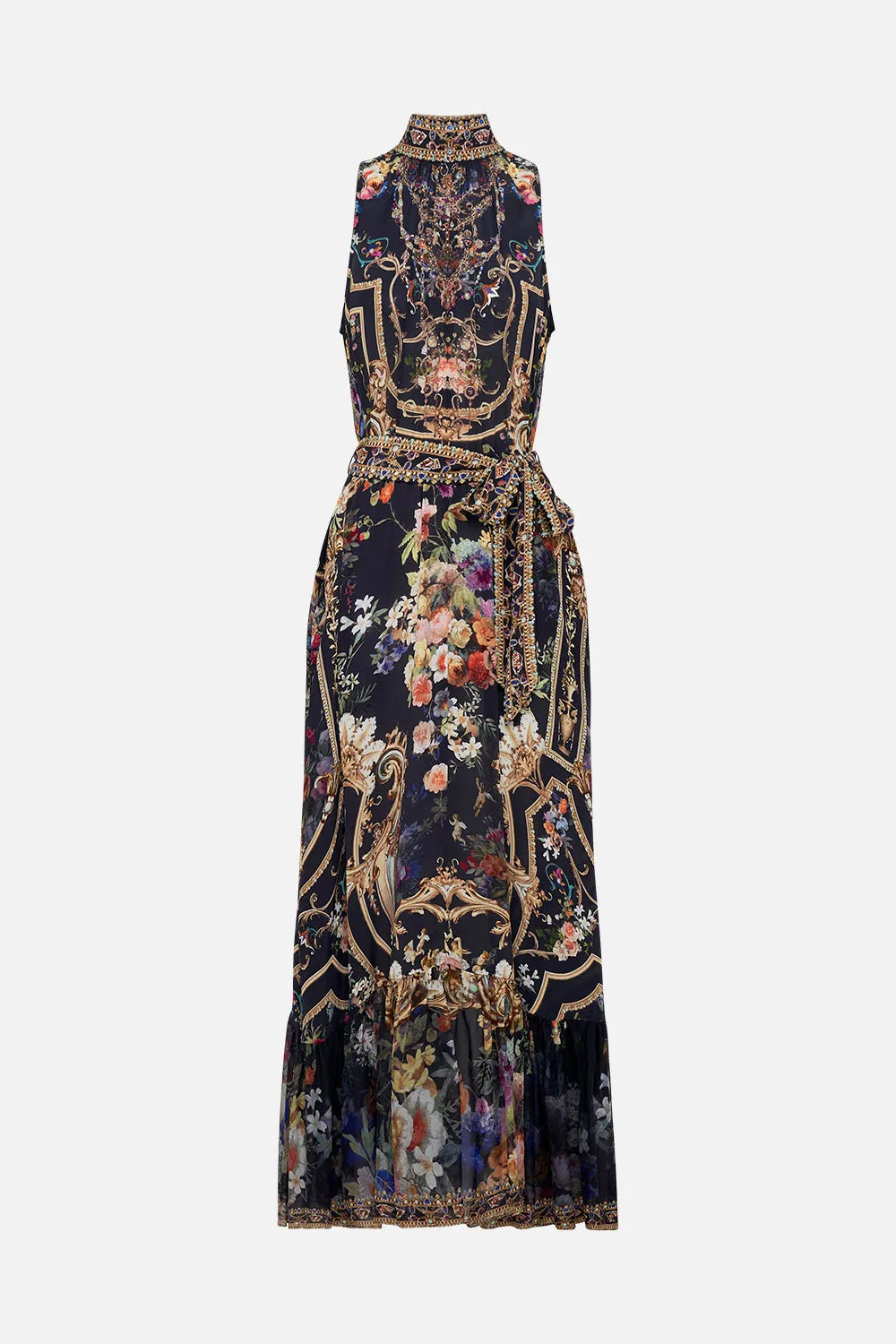 NECKTIE DRESS WITH ELASTICATED WAIST PLAY YOUR CARDS RIGHT sold by Camilla product image thumbnail 3