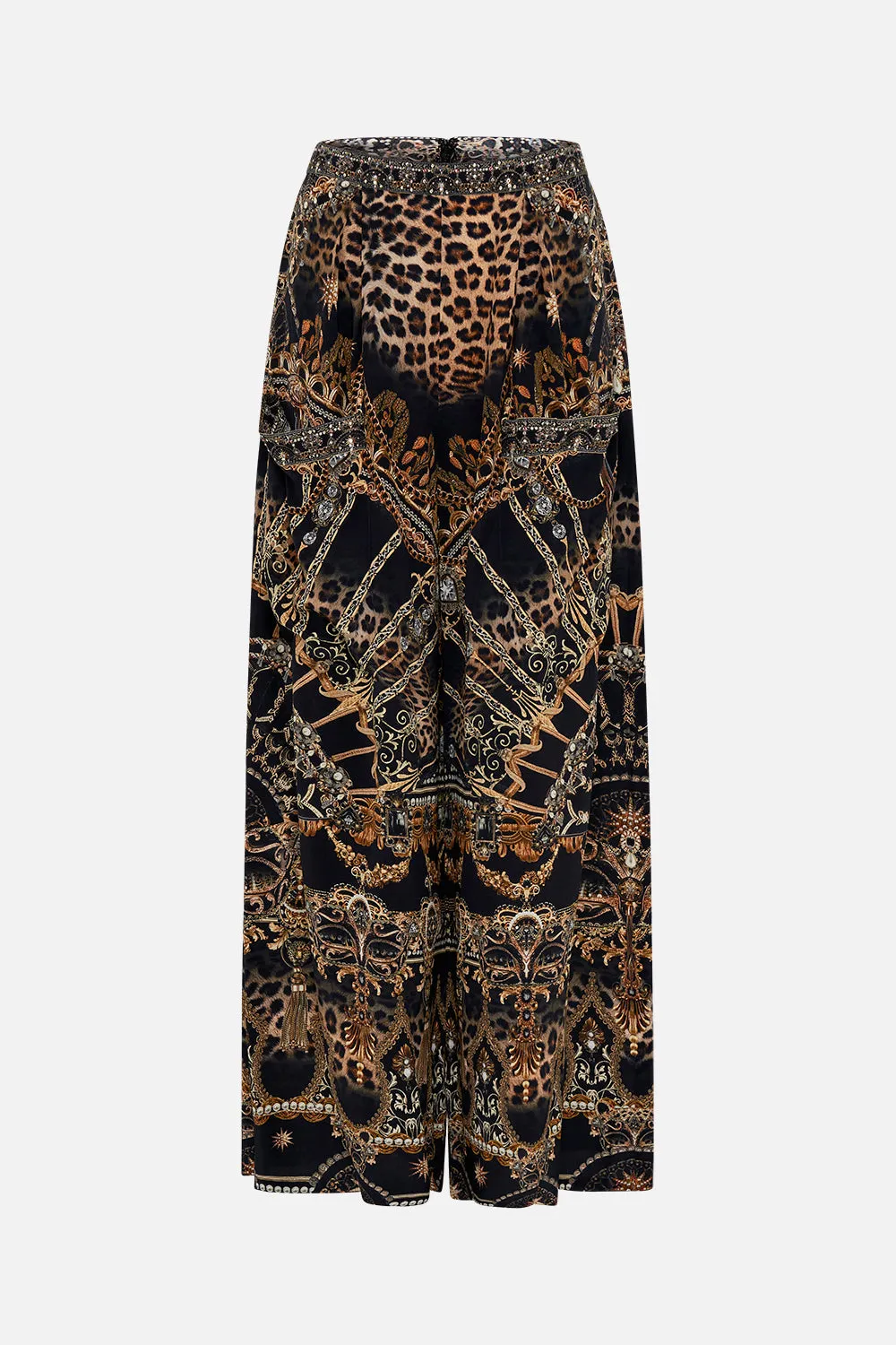 WIDE LEG TROUSER WITH FRONT POCKETS MASKED AT MOONLIGHT sold by Camilla product image thumbnail 3