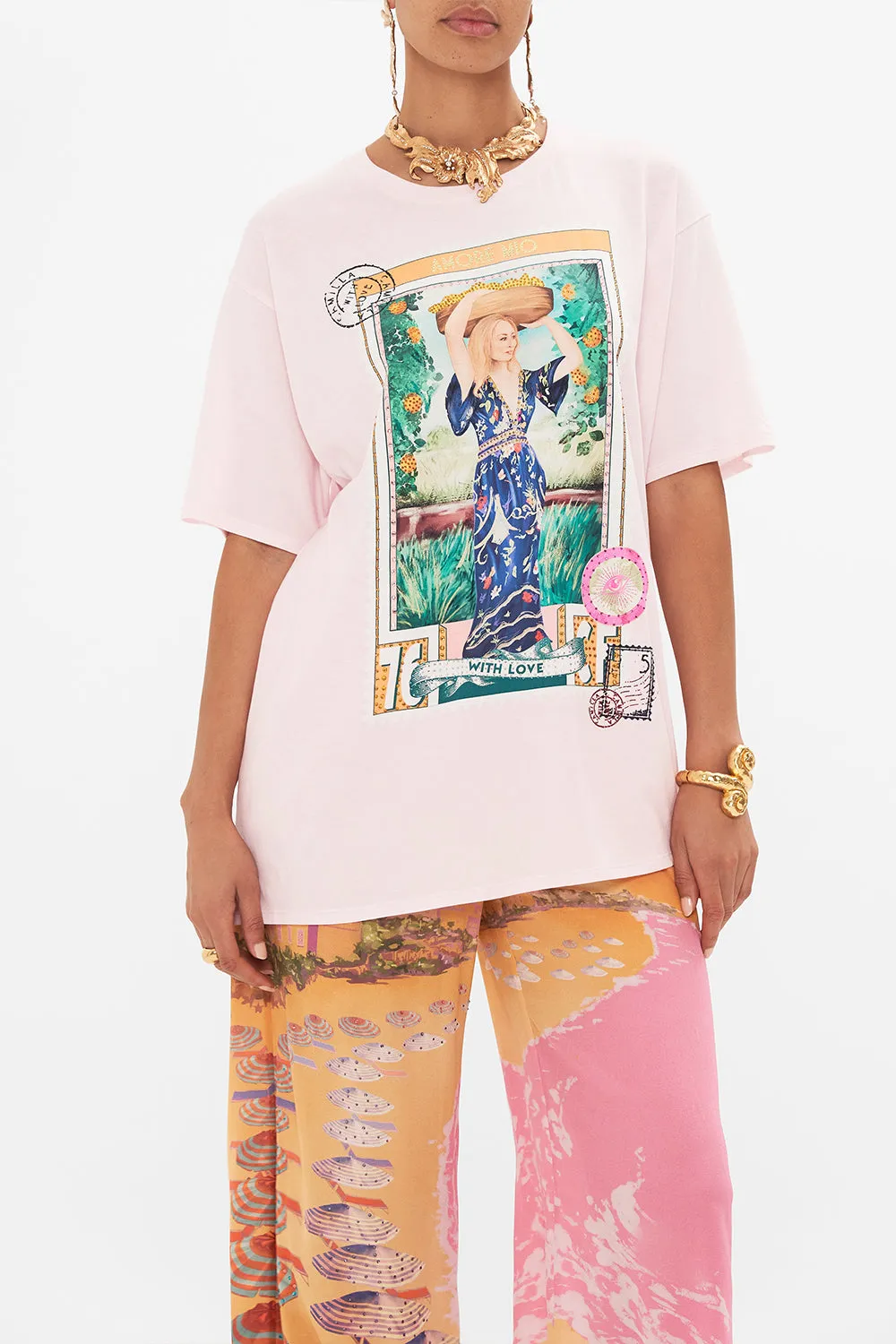 OVERSIZED BAND TEE CAPRI ME sold by Camilla product image thumbnail 5