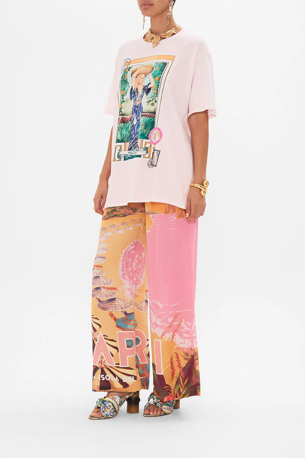 OVERSIZED BAND TEE CAPRI ME sold by Camilla product image thumbnail 4