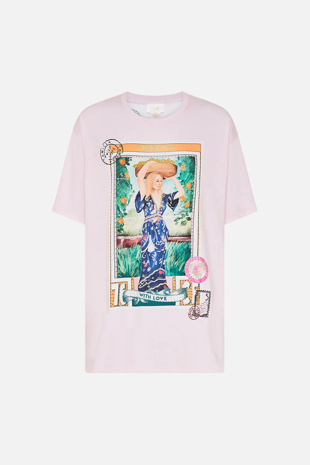 OVERSIZED BAND TEE CAPRI ME sold by Camilla product image thumbnail 3