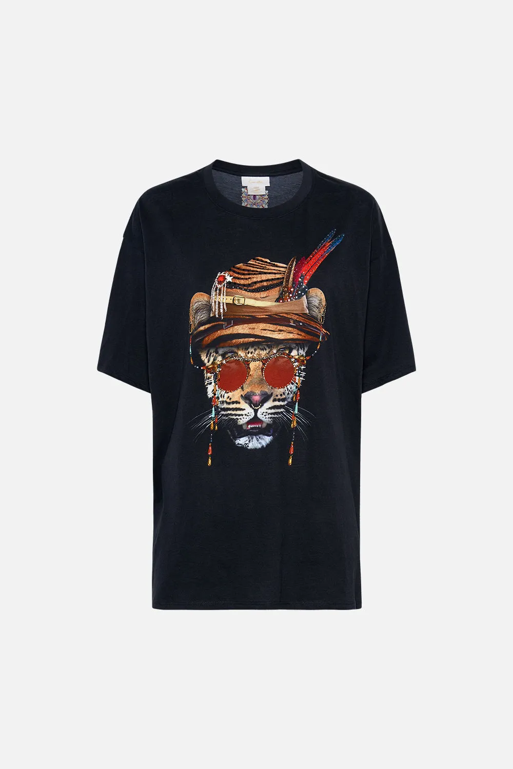 OVERSIZE BAND TEE NATURAL INSTINCT sold by Camilla product image thumbnail 3