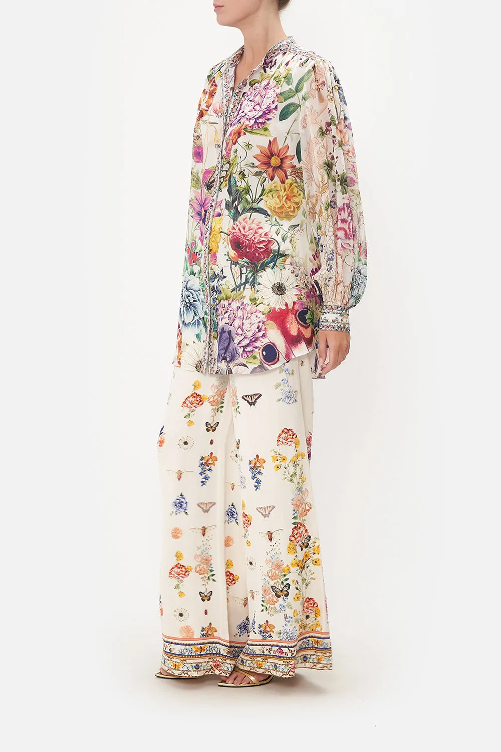 BLOUSON SLEEVE BLOUSE WITH YOKE QUEENS BEE HIVE sold by Camilla product image thumbnail 4