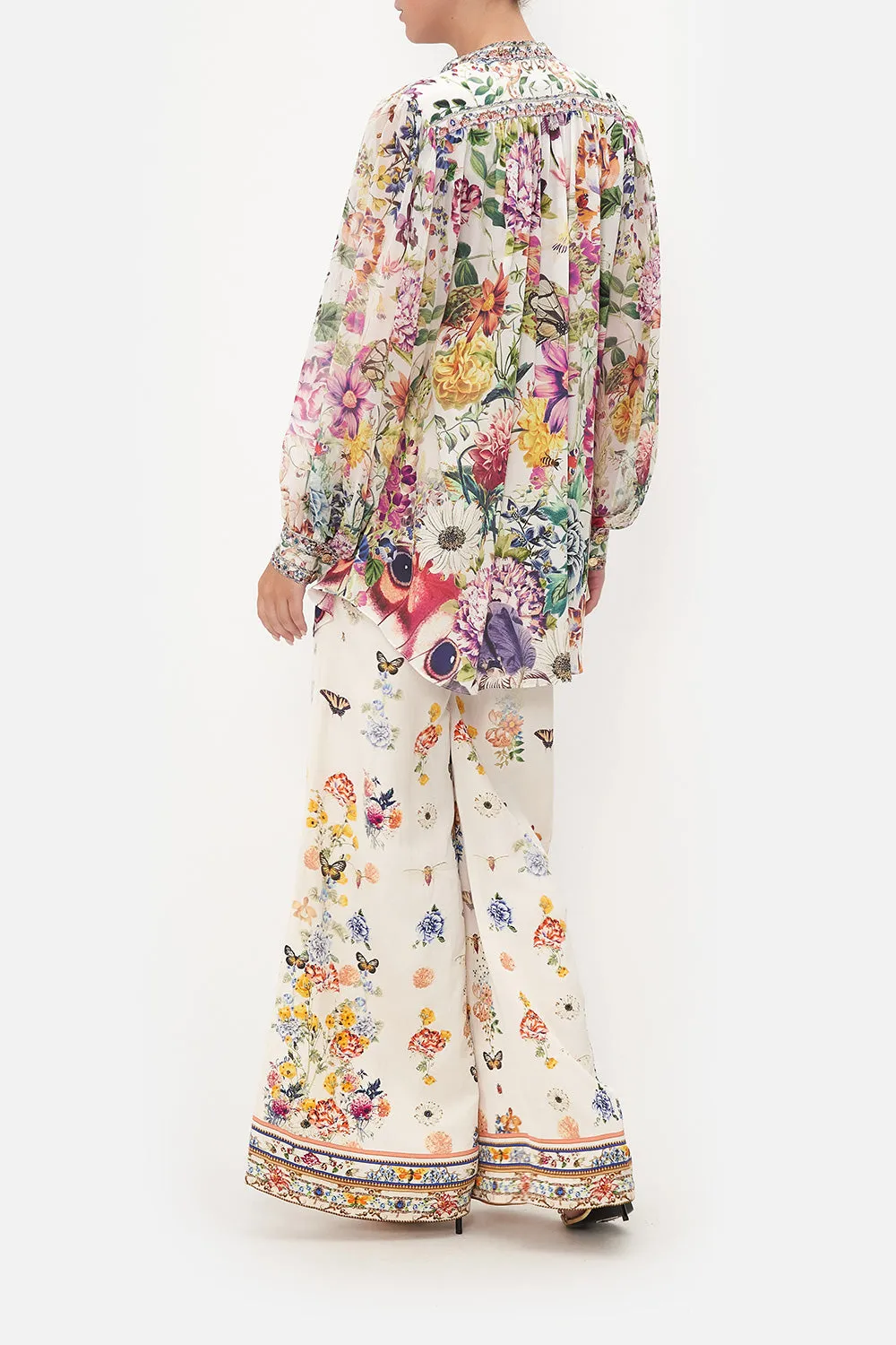 BLOUSON SLEEVE BLOUSE WITH YOKE QUEENS BEE HIVE sold by Camilla product image thumbnail 2