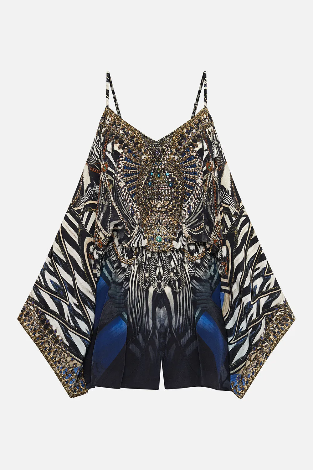 DROP SHOULDER PLAYSUIT KNIGHT OF THE WILD sold by Camilla product image thumbnail 3