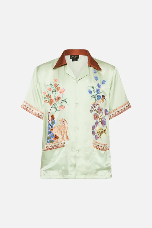 SHORT SLEEVE CABANA SHIRT IN HONOUR OF HEIRLOOMS sold by Camilla