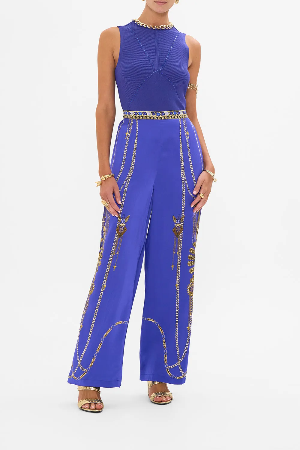 SLEEVELESS KNIT TANK TOP MY FAIR PHARAOH sold by Camilla