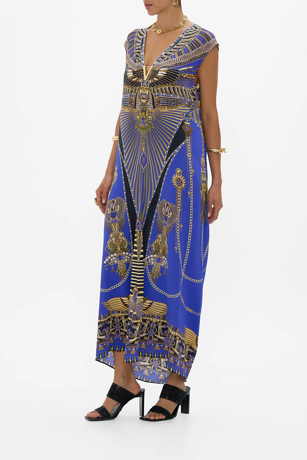 SLEEVELESS DRAPE BACK DRESS MY FAIR PHARAOH sold by Camilla product image thumbnail 4