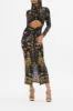 TWIST FRONT JERSEY HOODED DRESS CARTOUCHE KINGDOM sold by Camilla
