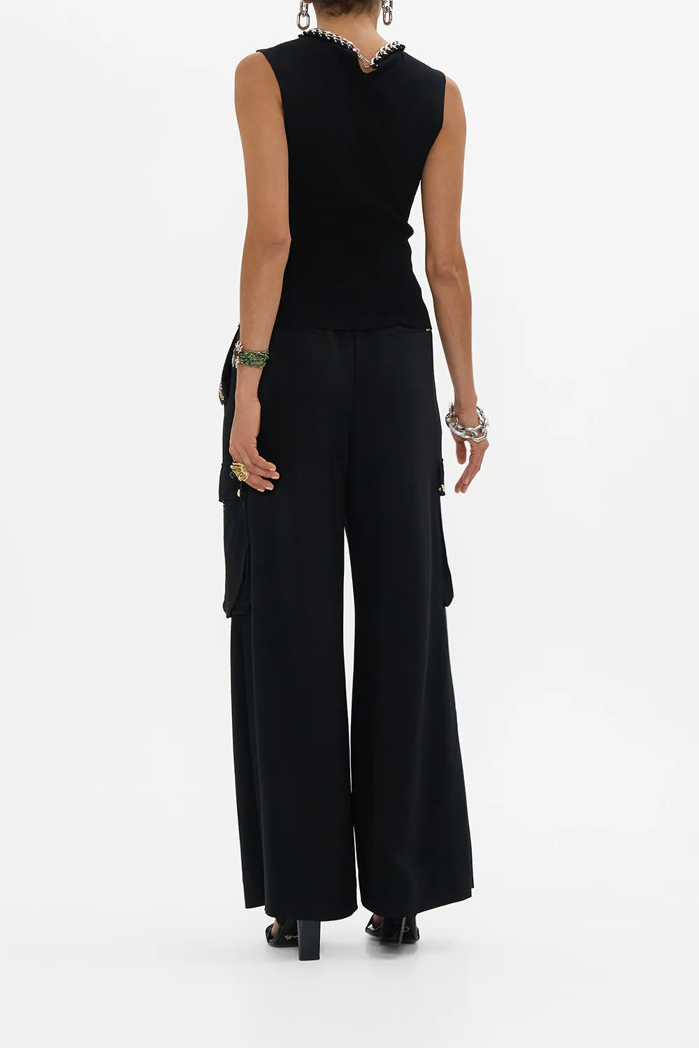 SLEEVELESS KNIT TANK TOP CARTOUCHE KINGDOM sold by Camilla product image thumbnail 2