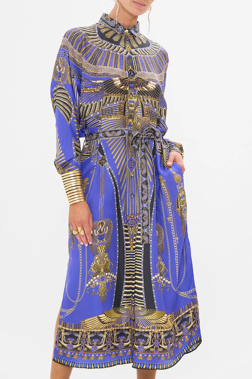 COLLARED BUTTON THROUGH DRESS MY FAIR PHARAOH sold by Camilla product image thumbnail 4