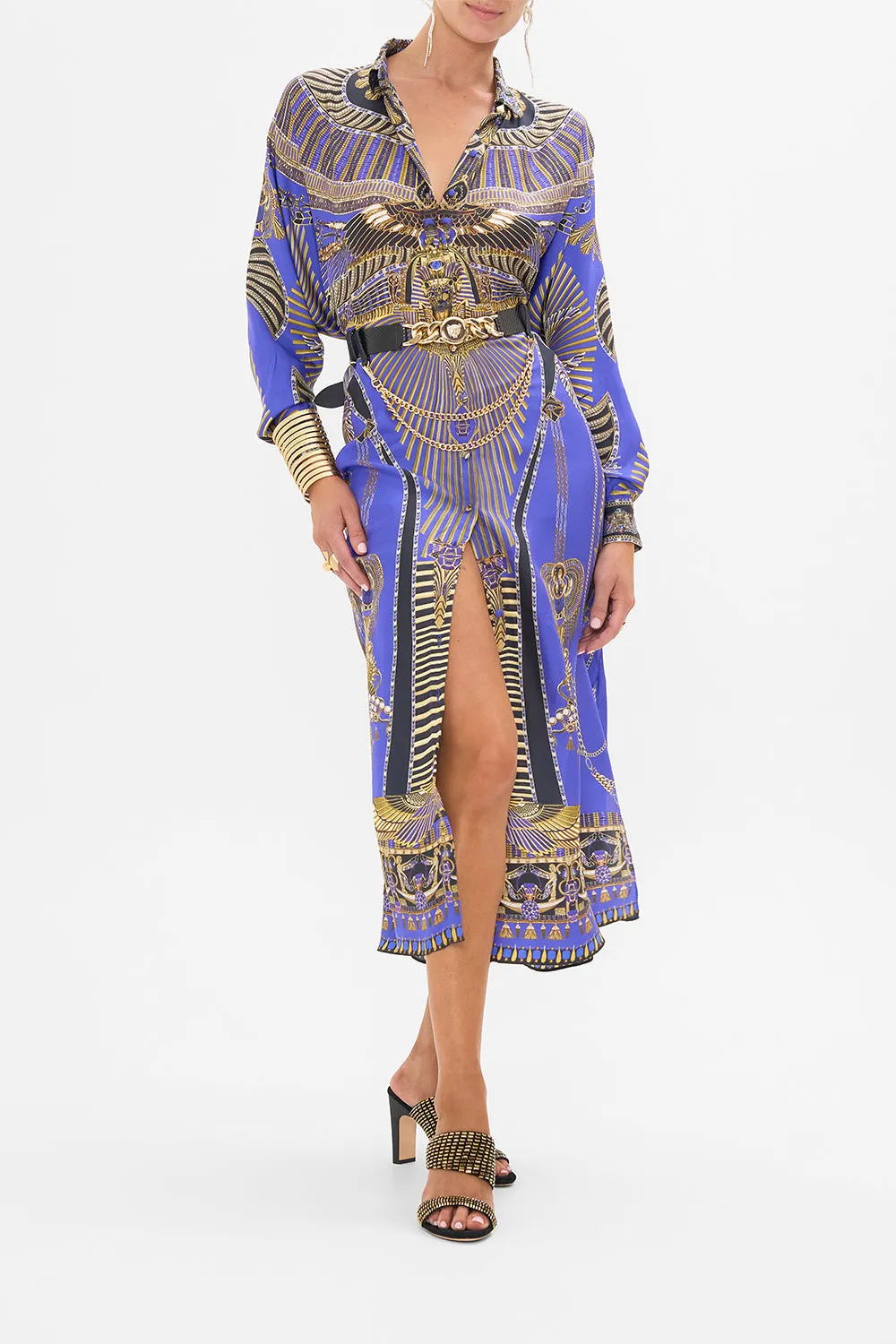COLLARED BUTTON THROUGH DRESS MY FAIR PHARAOH sold by Camilla product image thumbnail 5