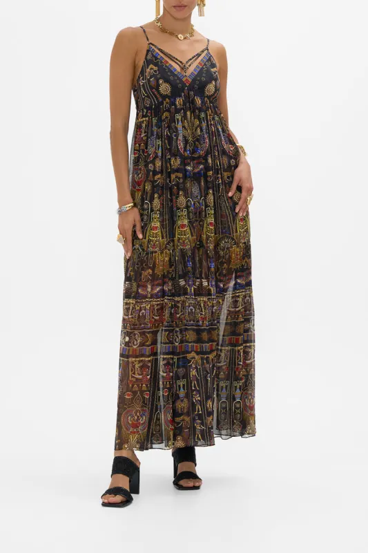 DOUBLE STRAP DETAIL DRESS CARTOUCHE KINGDOM sold by Camilla