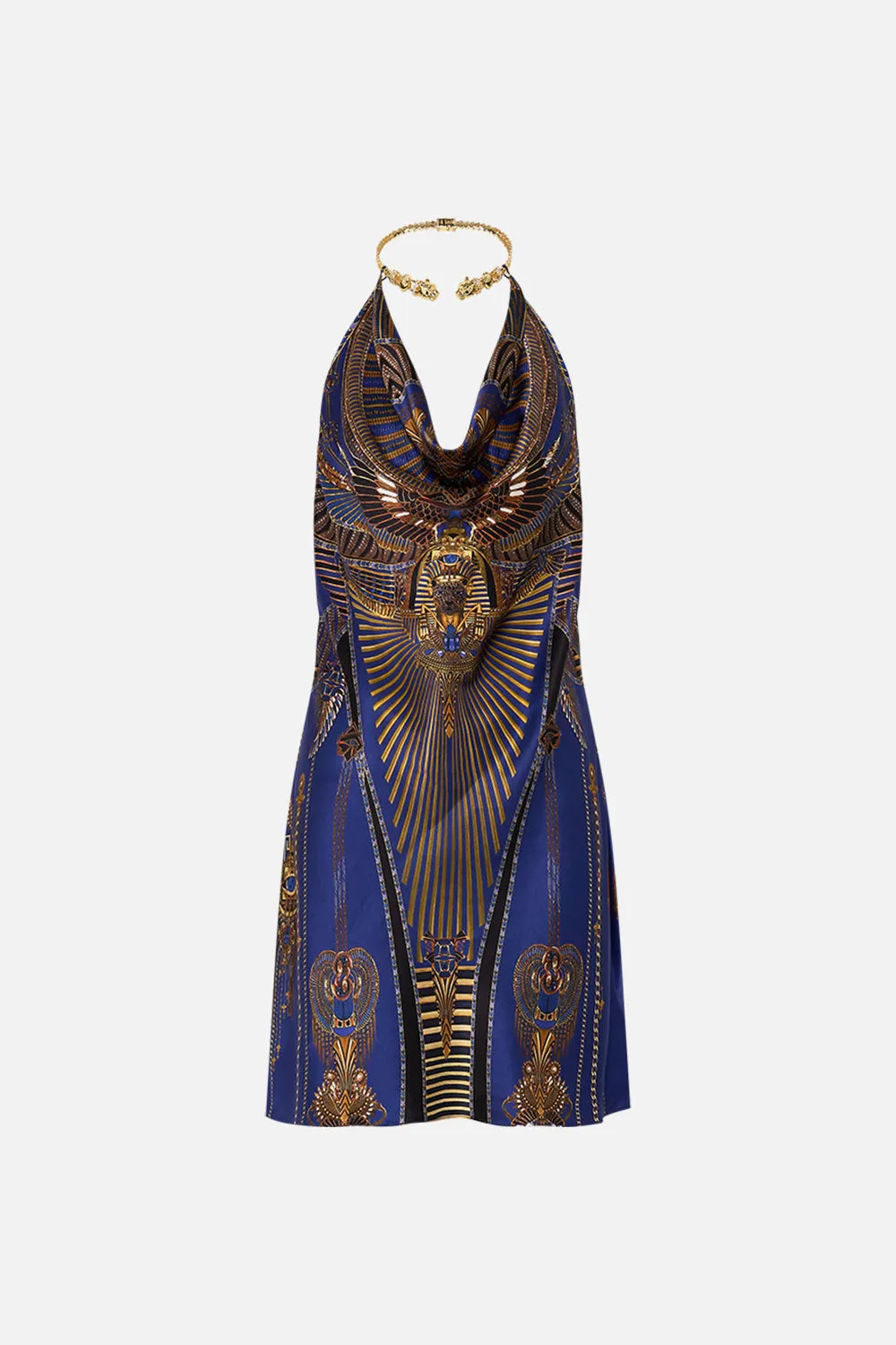 DRAPED SHORT DRESS WITH NECKPIECE MY FAIR PHARAOH sold by Camilla product image thumbnail 3