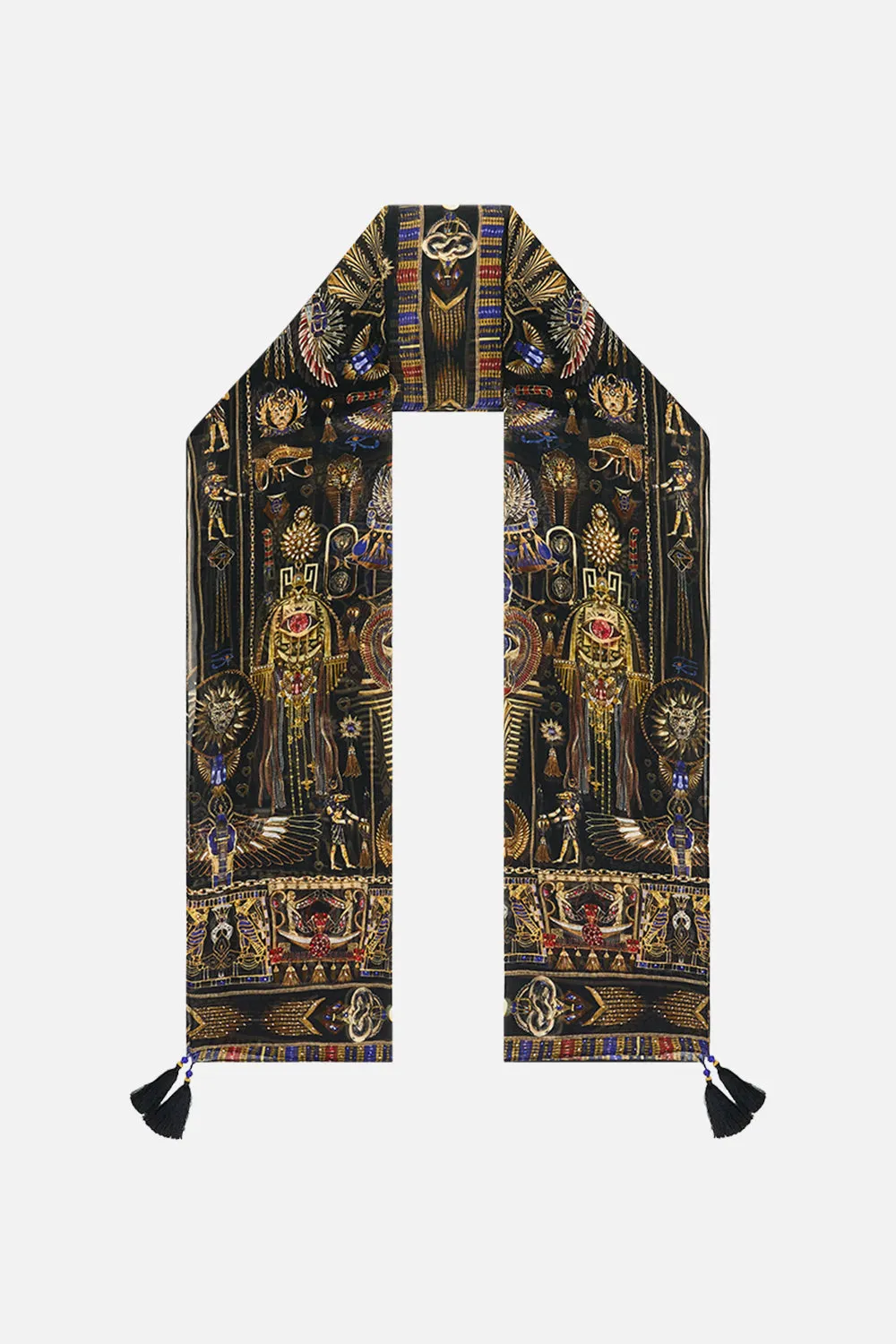 LONG SCARF CARTOUCHE KINGDOM sold by Camilla