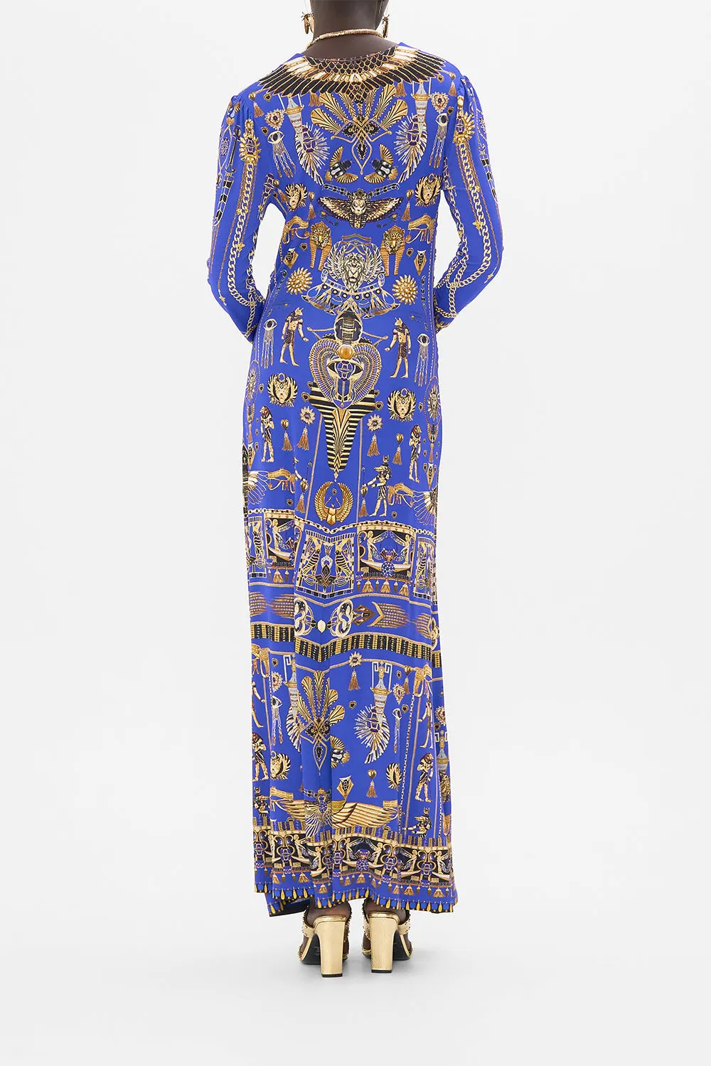 GATHERED JERSEY LONG DRESS MY FAIR PHARAOH sold by Camilla product image thumbnail 2