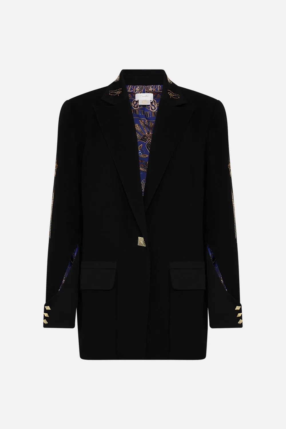 JACKET WITH SLEEVE CUT OUT DETAIL CARTOUCHE KINGDOM sold by Camilla product image thumbnail 3