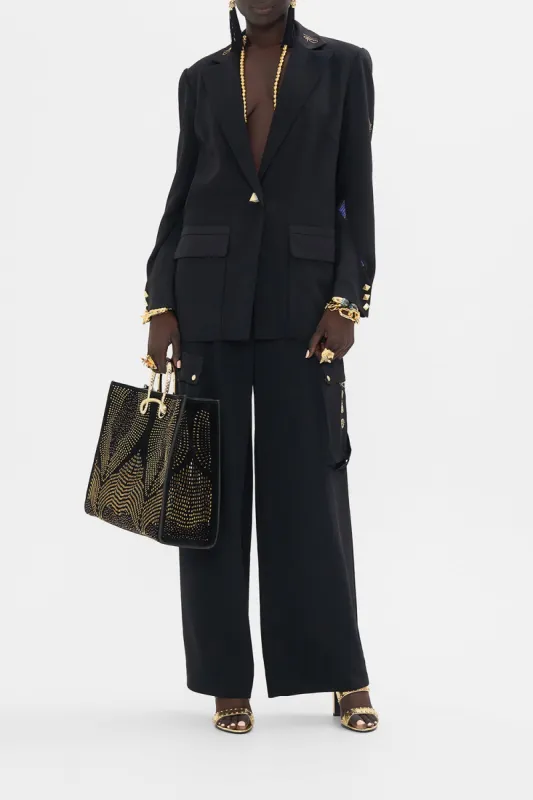 JACKET WITH SLEEVE CUT OUT DETAIL CARTOUCHE KINGDOM sold by Camilla