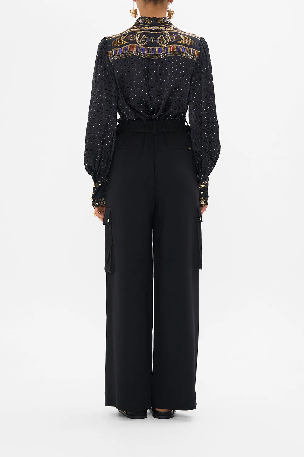 BUTTON THROUGH BLOUSON SLEEVE BLOUSE CARTOUCHE KINGDOM sold by Camilla product image thumbnail 2