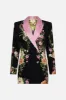 TAILORED DOUBLE BREASTED JACKET ADORNED IN ALEXANDRIA sold by Camilla